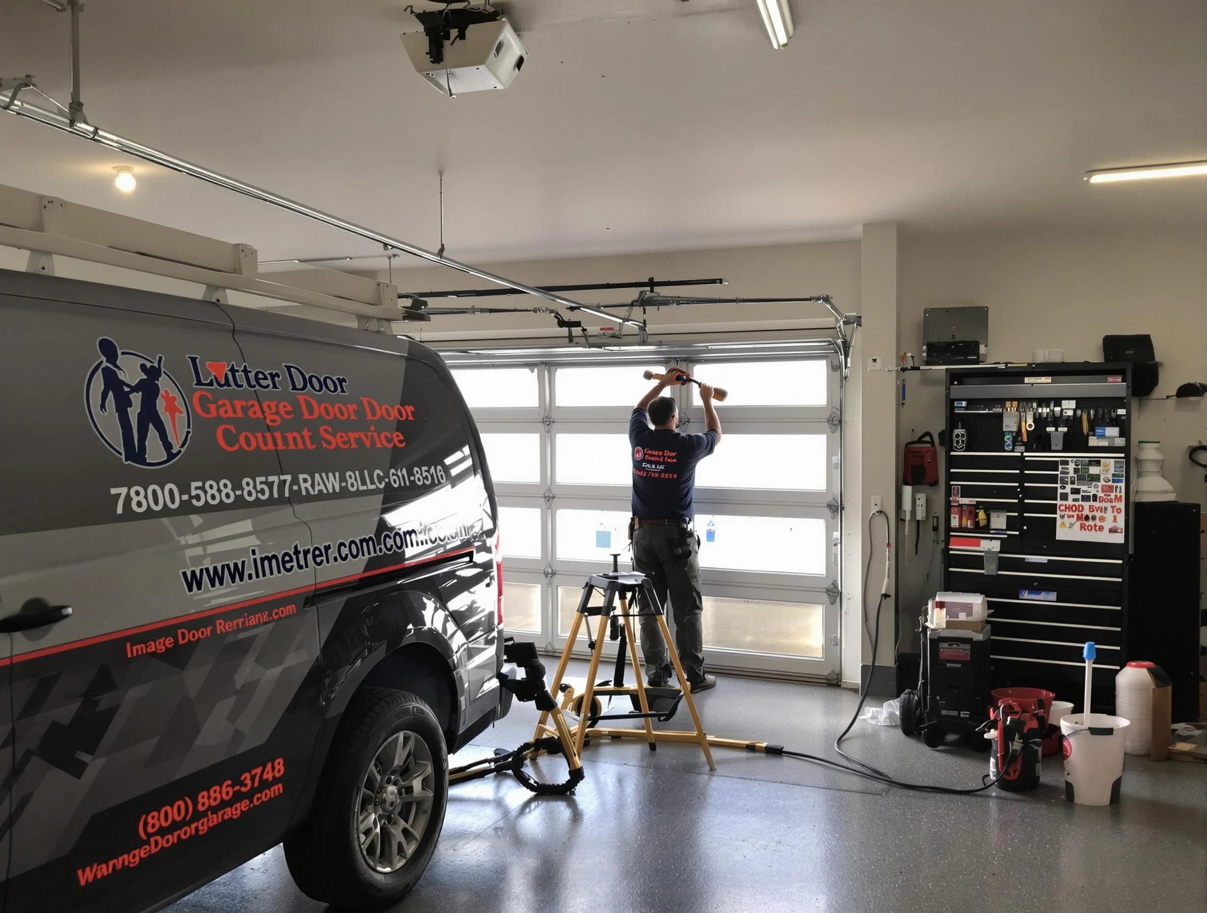 Branchburg Garage Door Repair rapid response team performing same-day repair in Branchburg