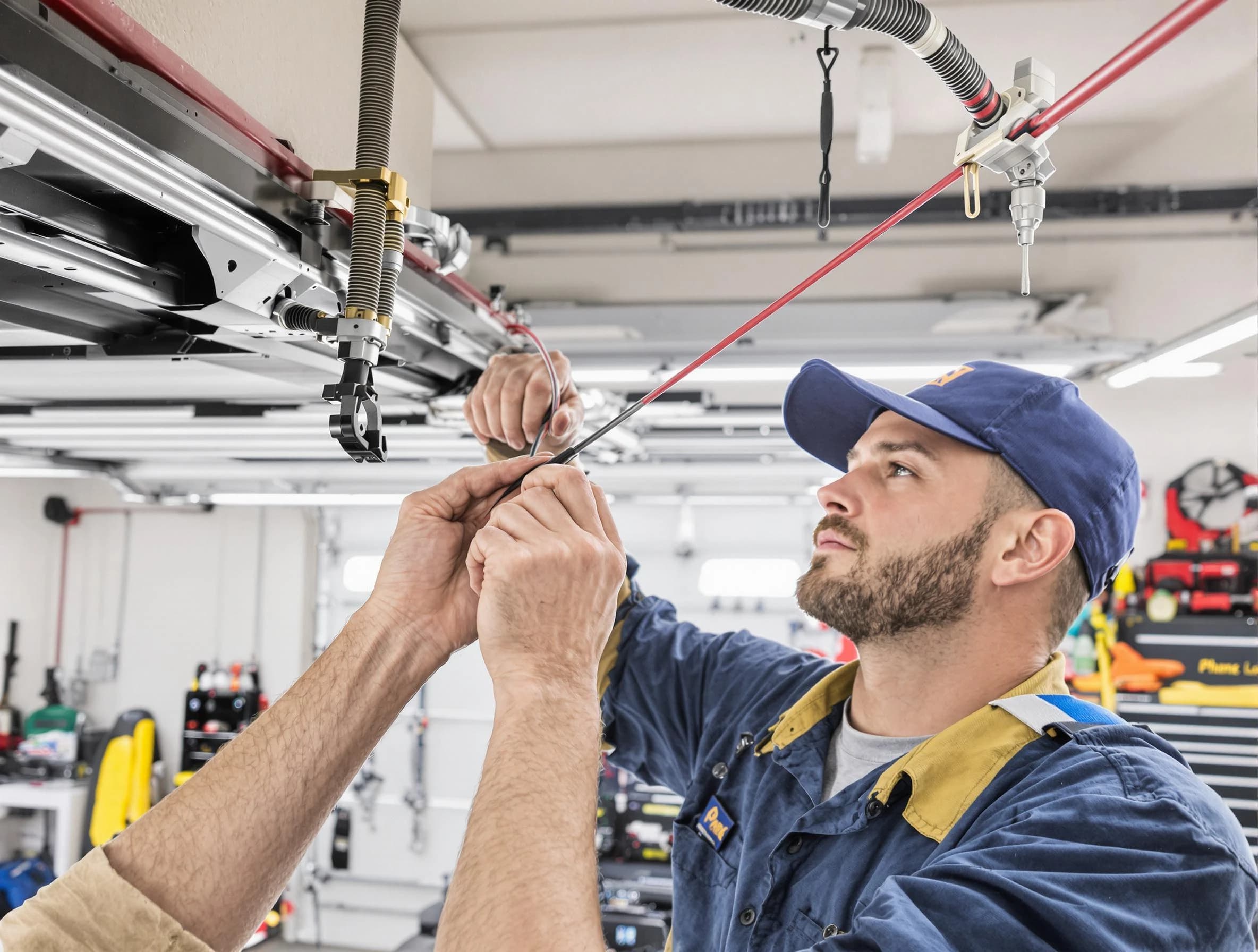 Garage Door Cable Repair in Branchburg